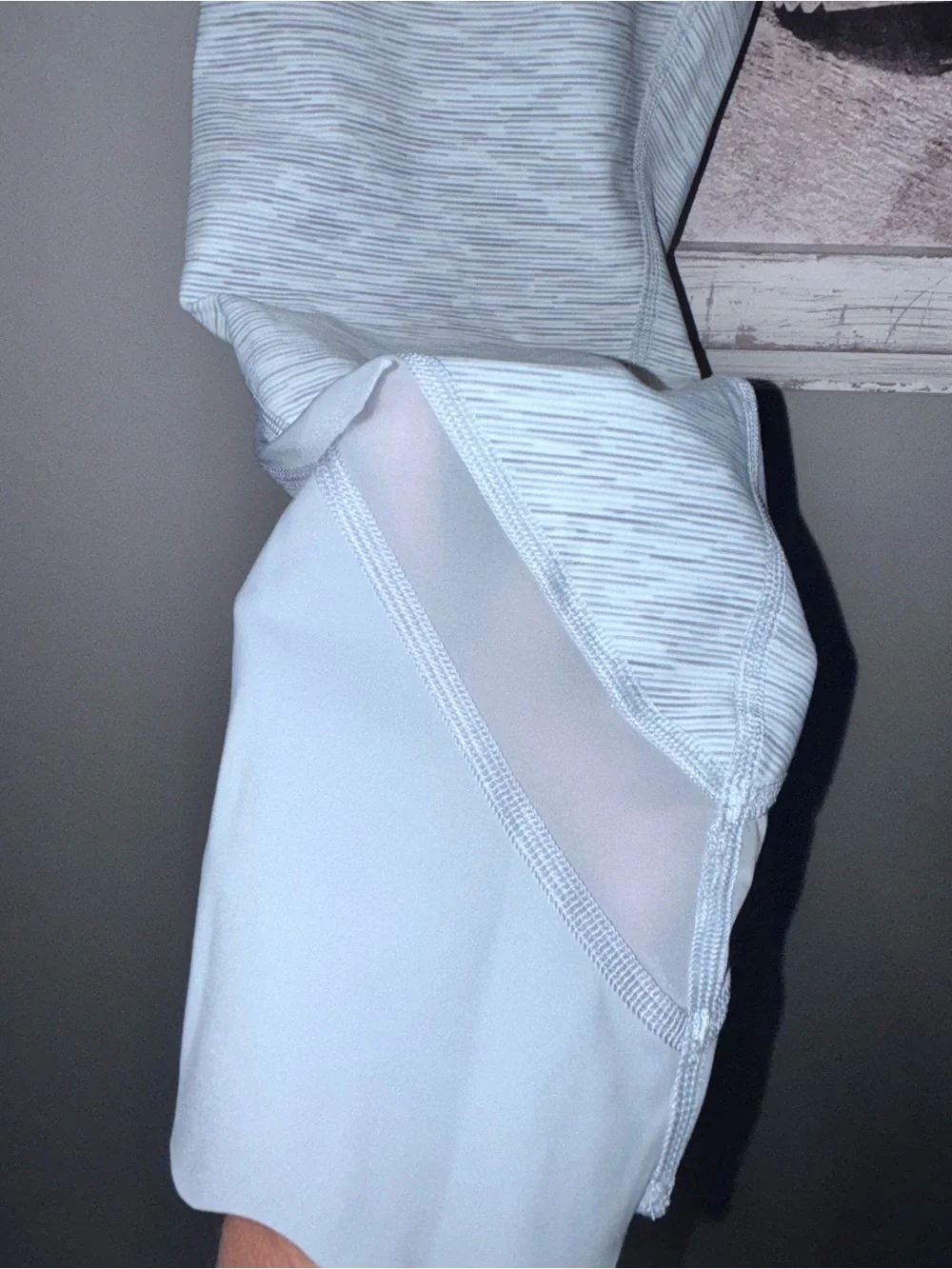 Lululemon Wunder Under Crop II Roll Down or High Rise Scallop Luxtreme Sz 12